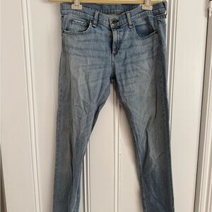 rag & bone Light Blue Straight Leg Jeans